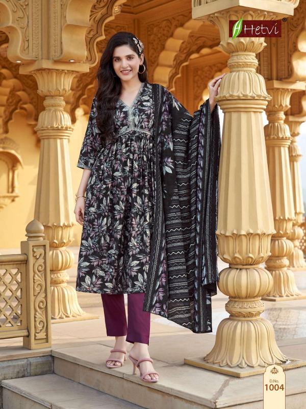 Hetvi Radha Ready Made Chanderi Modal Printed Collection